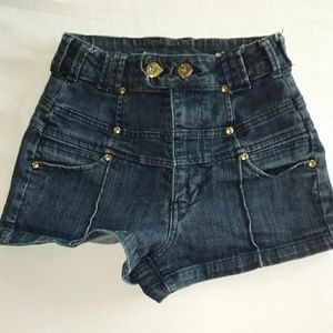 Ladies Size 3 YOUnique brand high-waisted shorts